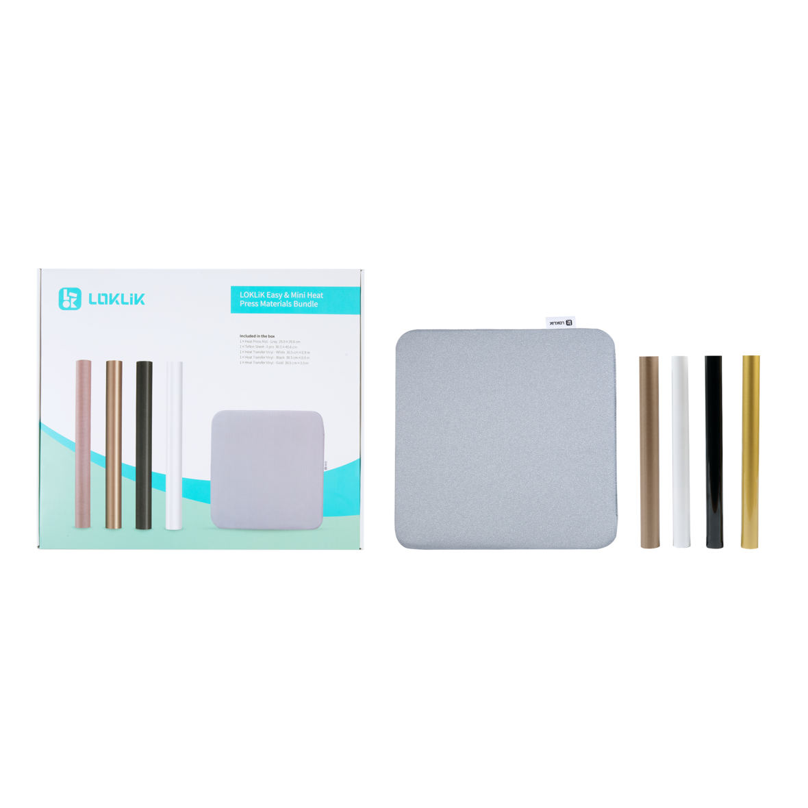 LOKLiK Starter Pack for Mini & Easy Heat Press