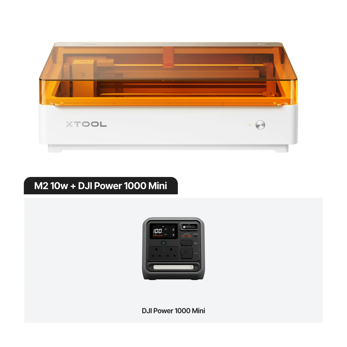 xTool M2 Color Craft Laser Cutter & Engraver | Full-Color CMYK Inkjet & 10W/20W Diode Laser