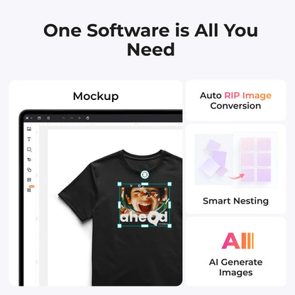 xTool Apparel Printer: One Click DTF Printer, Effortless Customization for Business