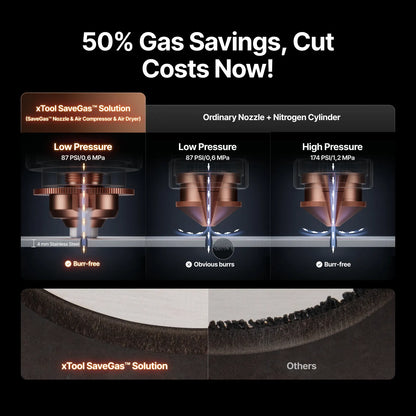 xTool Selected Air Compressor & Air Dryer