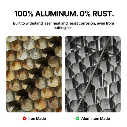 xTool Honeycomb Panel for P3 | Aluminum, Ultra-Lightweight, Rust-Free