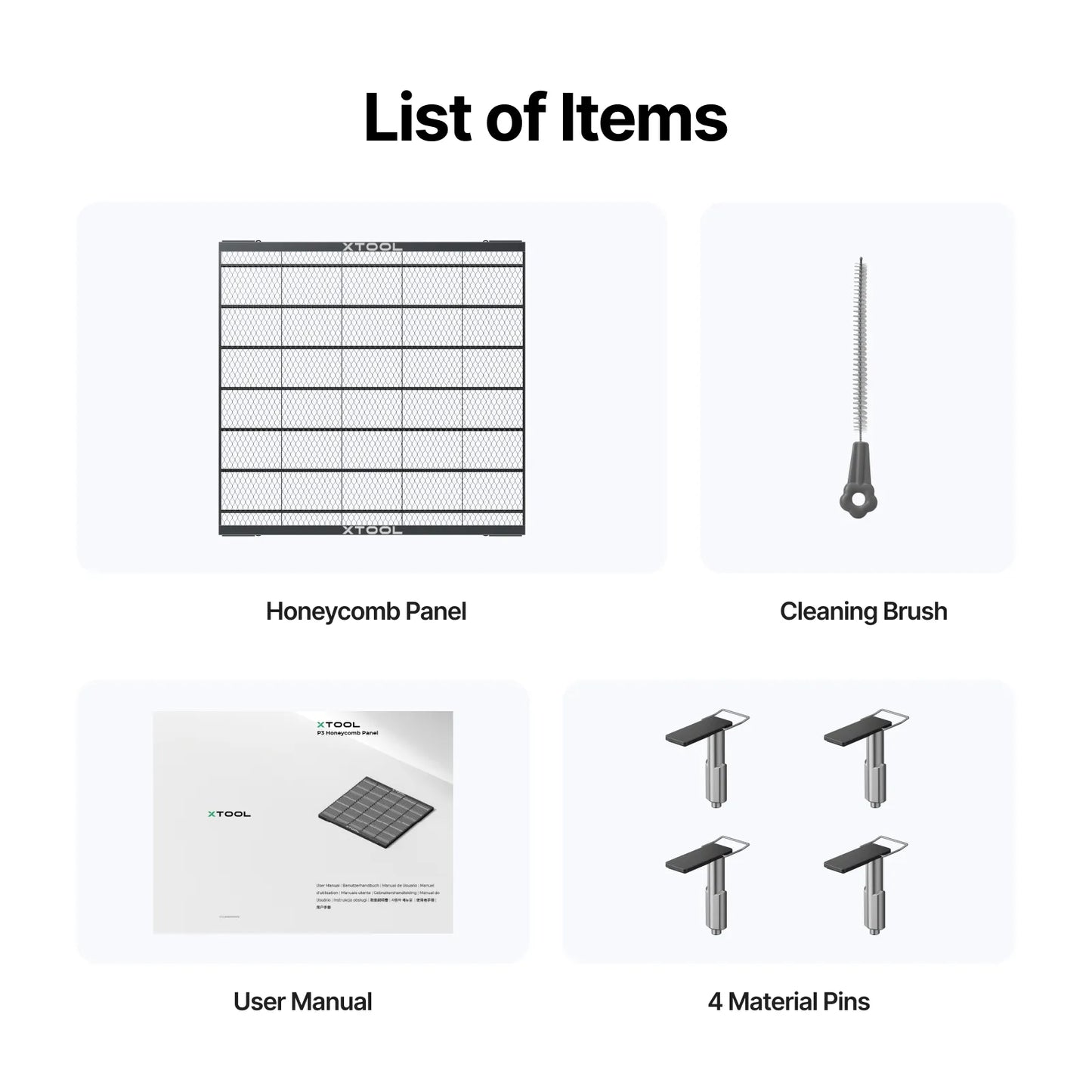 xTool Honeycomb Panel for P3 | Aluminum, Ultra-Lightweight, Rust-Free
