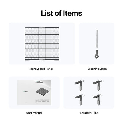 xTool Honeycomb Panel for P3 | Aluminum, Ultra-Lightweight, Rust-Free