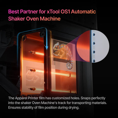 xTool Selected Apparel Printer Film Rolls (100m)