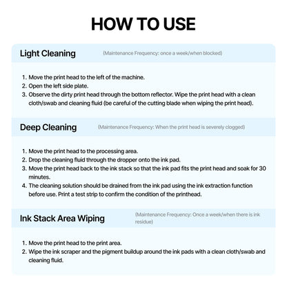 xTool Selected Apparel Printer Cleaning Fluid (100ml)