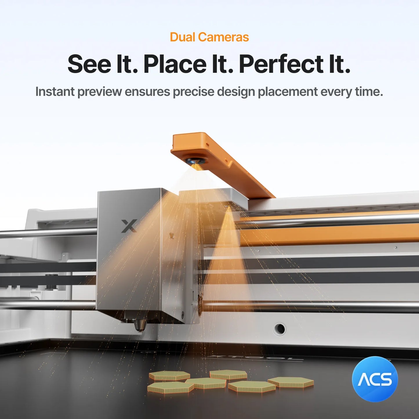 xTool M2 Color Craft Laser Cutter & Engraver | Full-Color CMYK Inkjet & 10W/20W Diode Laser