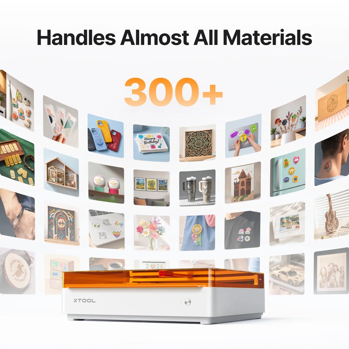xTool M2 Color Craft Laser Cutter & Engraver | Full-Color CMYK Inkjet & 10W/20W Diode Laser
