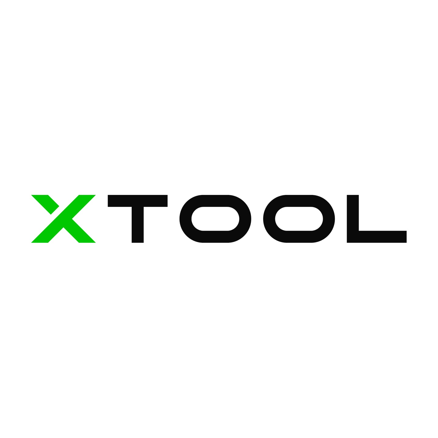 xTool logo with green 'x' on a white background